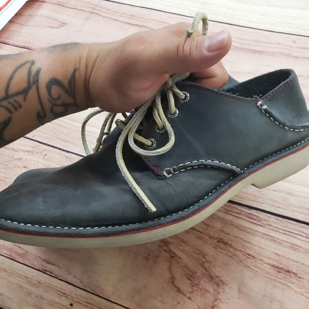 Sperry Top Sider Shoes Mens‎ Size 9.5M Black Leather Casual Lace Up Comfort Boat
